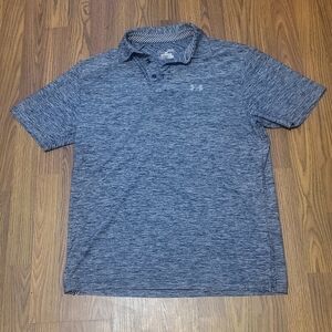 Under Armour Men’s Medium HeatGear Loose Fit Stretch Polo Shirt B64